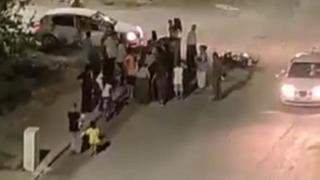 Devrilen motosikletin sürücüsü yaralandı