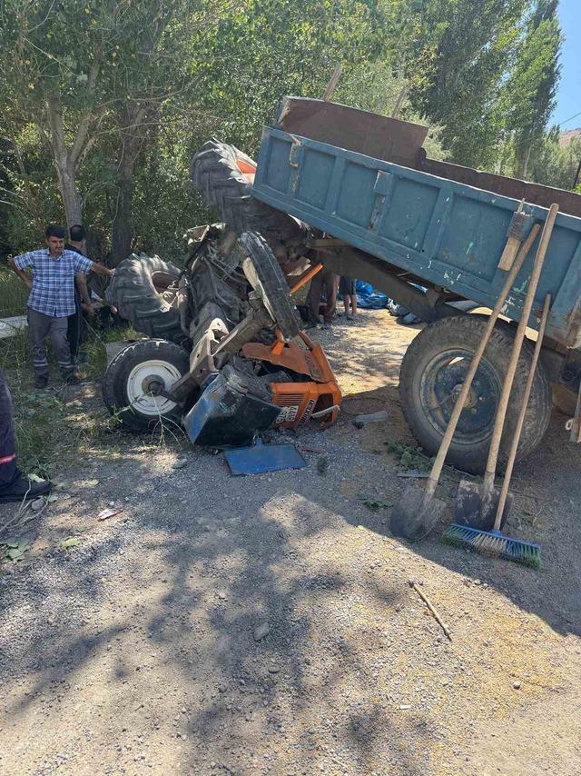 Malatya’da traktör kazası: 2 yaralı 2