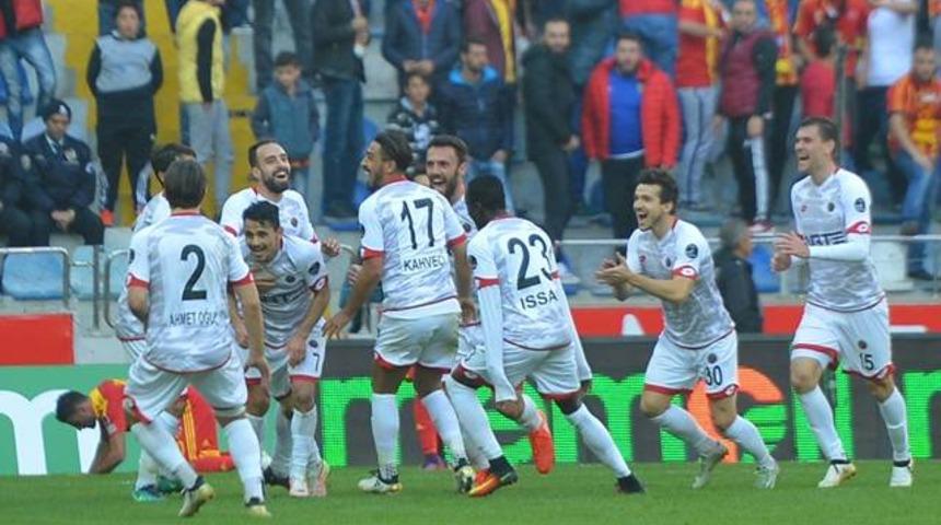 Kayserispor 0 - 2 Gen&ccedil;lerbirliği