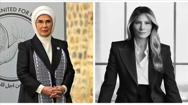 Emine Erdoğan'ın Melania Trump'a gönderdiği Gazze mektubu dünya basınında geniş yer buldu