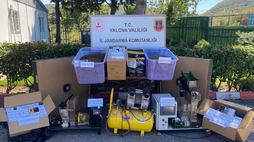 Yalova'daki kaçakçılık operasyonunda 1 kişi tutuklandı