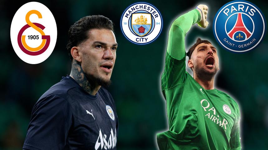 Galatasaray'ın Ederson transferi için gerekli izin çıkmak üzere! Manchester City PSG'den Donnarumma ile anlaşma sağladı...