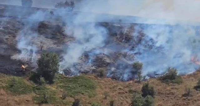 Tokat’ta örtü yangını kontrol altına alındı 3