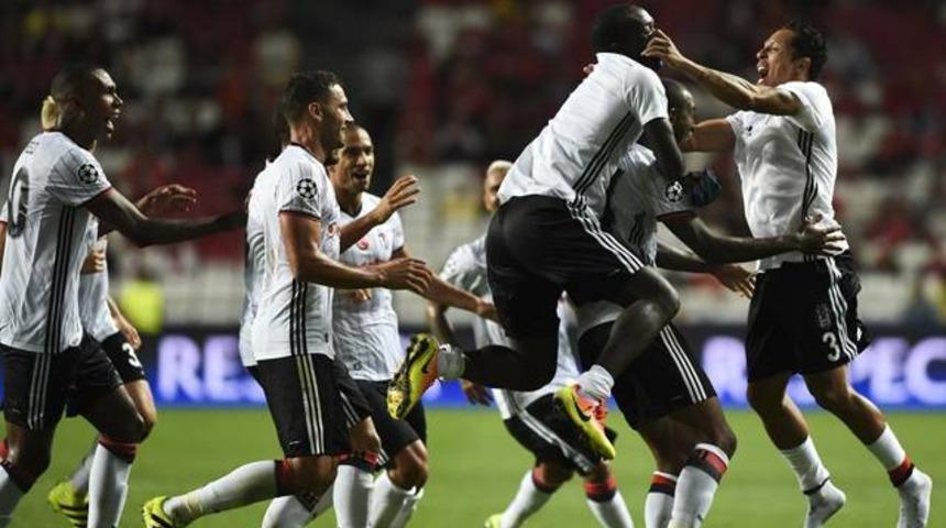 Beşiktaş'tan Benfica ma&ccedil;ı &ouml;ncesi tarihi karar