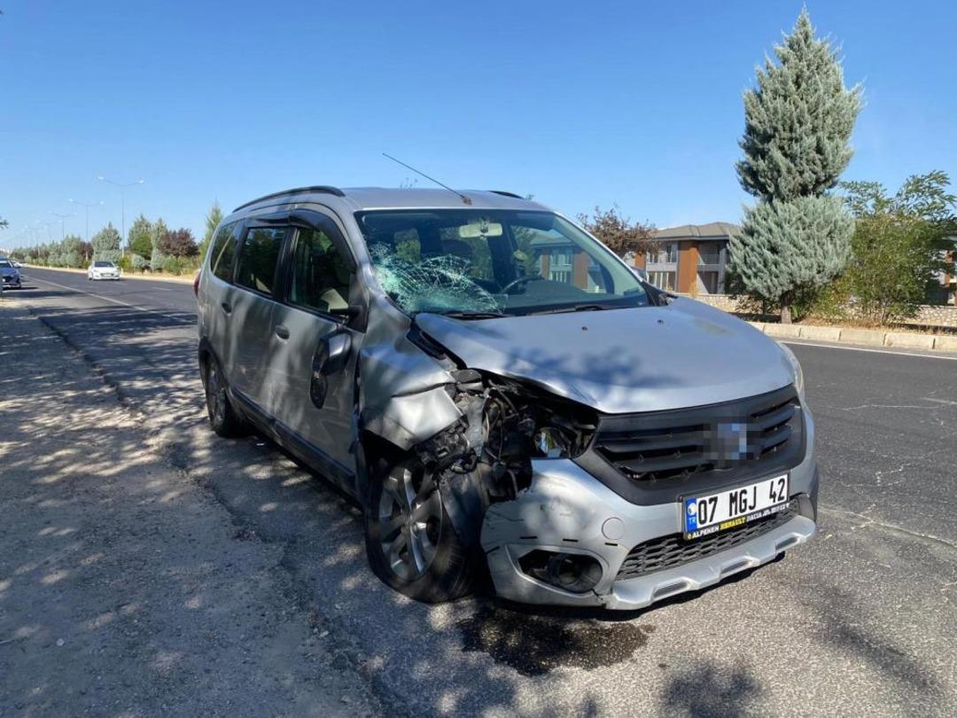 Aracın çarptığı motosikletin sürücüsü hayatını kaybetti 1