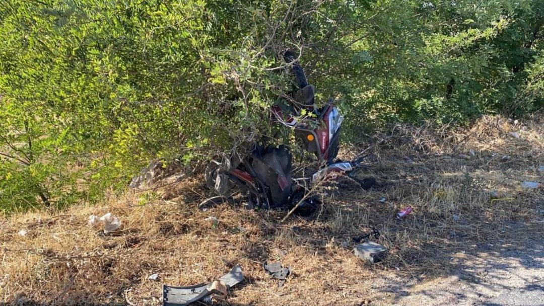 Aracın çarptığı motosikletin sürücüsü hayatını kaybetti 2