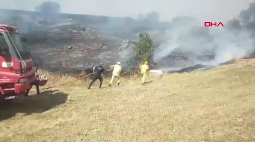 Tokat'ta yangın! Kontrol altına alındı