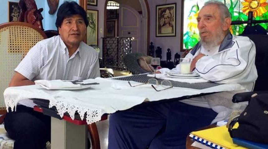 Fidel Castro en son T&uuml;rk g&uuml;reş&ccedil;i Rıza Kayaalp&rsquo;i izledi