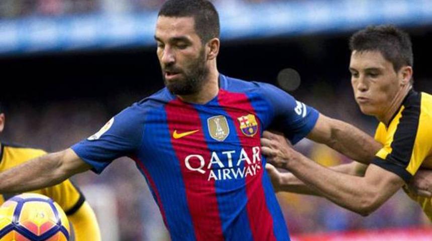 Barcelona'da Arda Turan m&uuml;jdesi