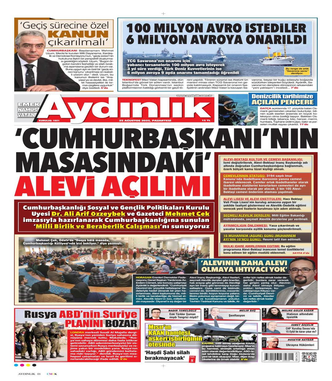 Aydınlık Gazetesi