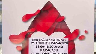 Karacasu’da kan bağışı kampanyası düzenlenecek
