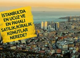 İstanbul'da en ucuz ve en pahalı satılık, kiralık daireler nerede? Liste belli oldu: Bağcılar ve Beşiktaş farkı geceyle gündüz gibi