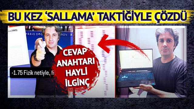 Cevapları salladı, sınav sonucu şaşırttı! Eksi fizik netiyle Fizik bölümünden sonra Prof. Dr. Behçet Yalın Özkara YKS 2025 sonuçlarında da gündem oldu 