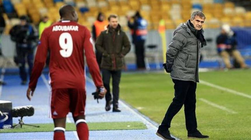 Şenol G&uuml;neş, Aboubakar&rsquo;a patladı