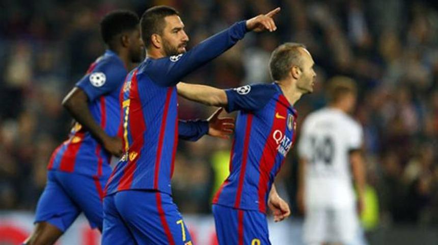 Arda Turan 4 golle listeye girdi