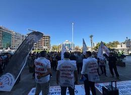 Konak Belediyesi’nde memurlardan 1 günlük iş bırakma eylemi