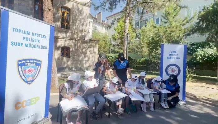 Geleceğin teminatı gençler için  Sivas Emniyetinden destek programı
