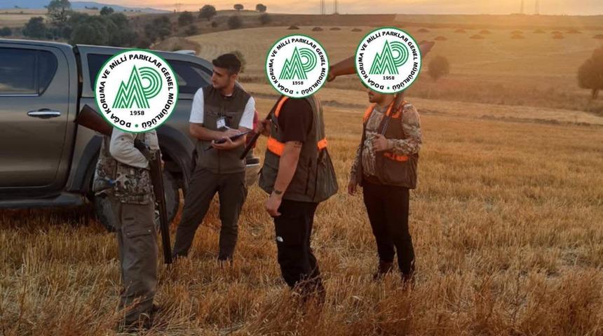 Bolu’da av sezonu denetimlerinde 82 avcı kontrol edildi