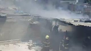 Kahramanmaraş'ta iş yeri yangını