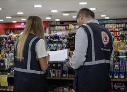 Ticaret Bakanlığı ekipleri yeni eğitim öğretim yılı öncesi kırtasiye ve okul ürünlerini denetledi