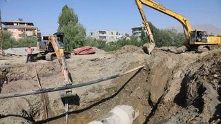 VASKİ ana su hattındaki arızayı gidermek için kesintisiz mesai yapıyor