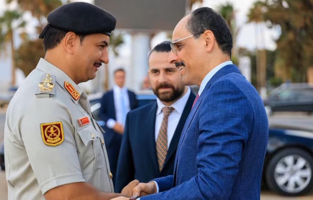 MİT Başkanı İbrahim Kalın Libya da Hafter ile görüştü 3