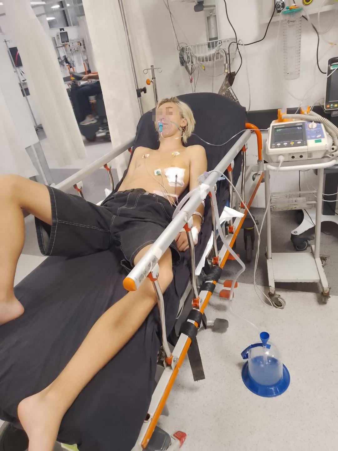 Akciğer zarı delindi! 15 yaşındaki Ukraynalı çocuğa dehşeti yaşattılar... 1