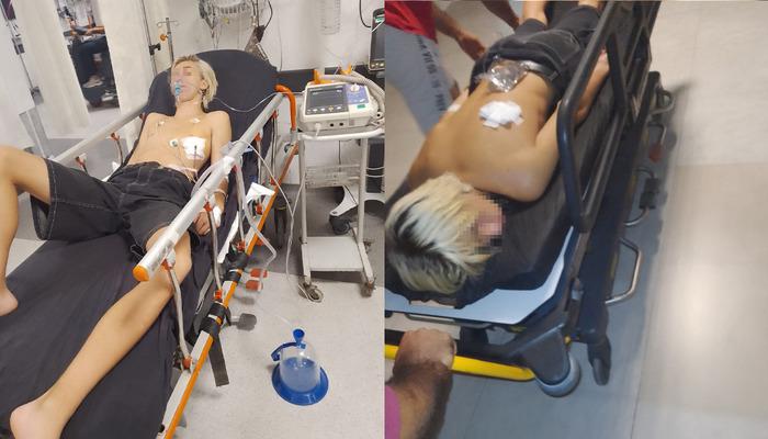Akciğer zarı delindi! 15 yaşındaki Ukraynalı çocuğa dehşeti yaşattılar...