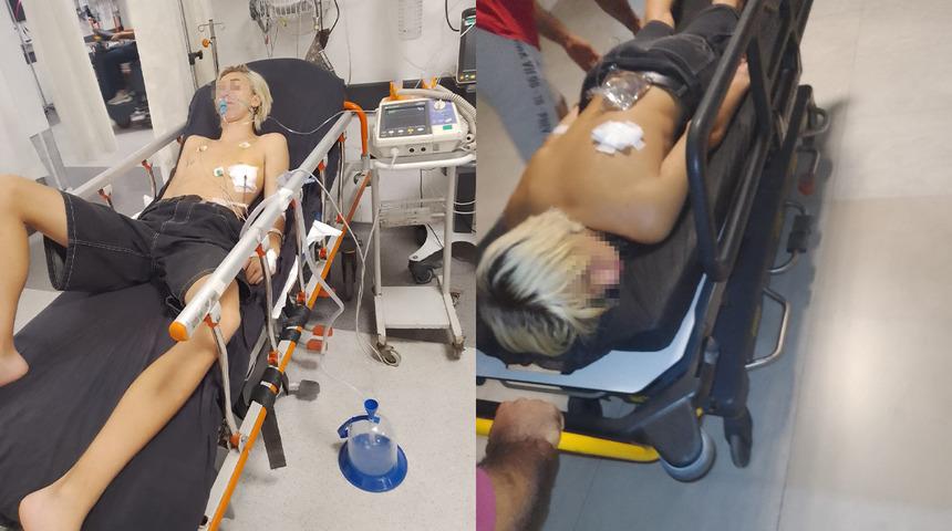 Akciğer zarı delindi! 15 yaşındaki Ukraynalı çocuğa dehşeti yaşattılar...