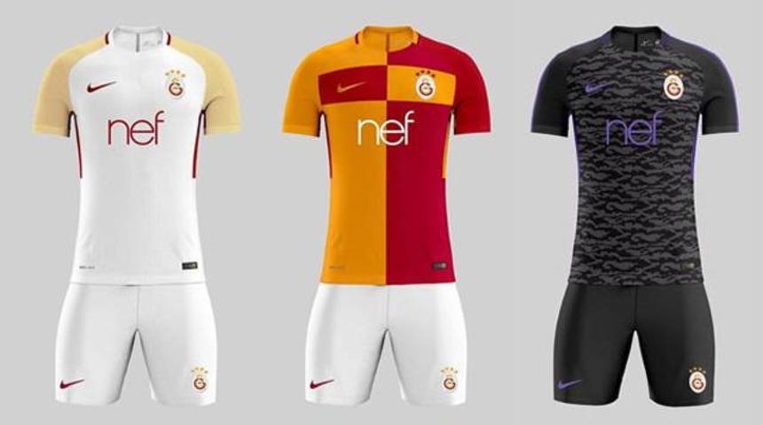 Galatasaray'ın 2017-2018 formaları internete sızdı