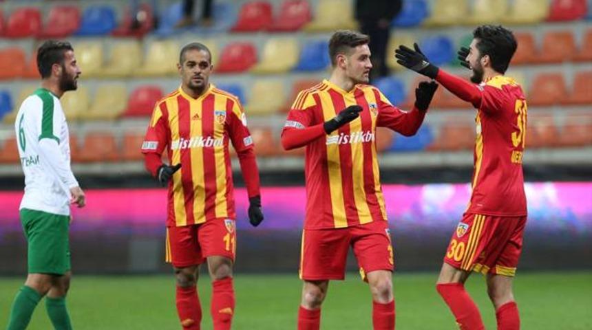 Kayserispor 3 - 1 Darıca Gen&ccedil;lerbirliği