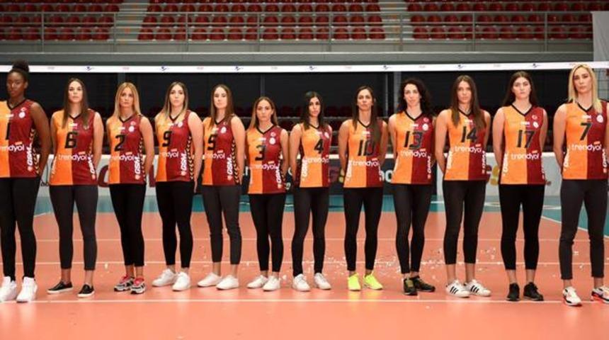 Galatasaraylı voleybolcular modellik yaptı