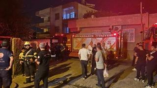 Diyarbakır'da korkutan yangın! 4 kişi yaralandı