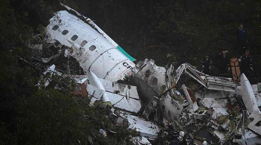  Chapecoense takımını taşıyan u&ccedil;ağın d&uuml;ş&uuml;ş nedeni a&ccedil;ıklandı