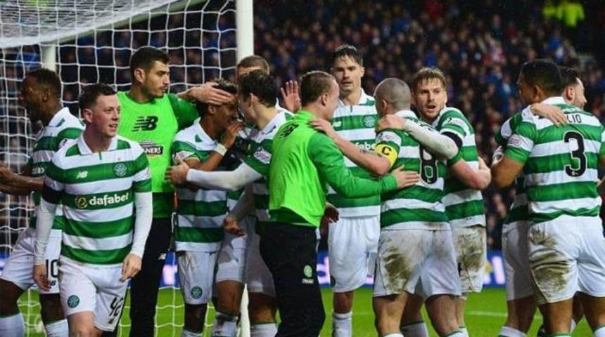 Yılın son derbisinde kazanan Celtic