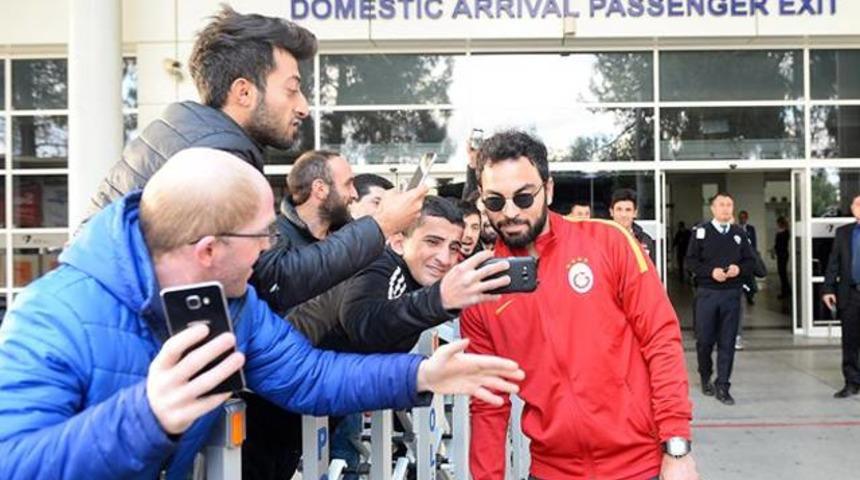 Galatasaray kamp i&ccedil;in Antalya&rsquo;da