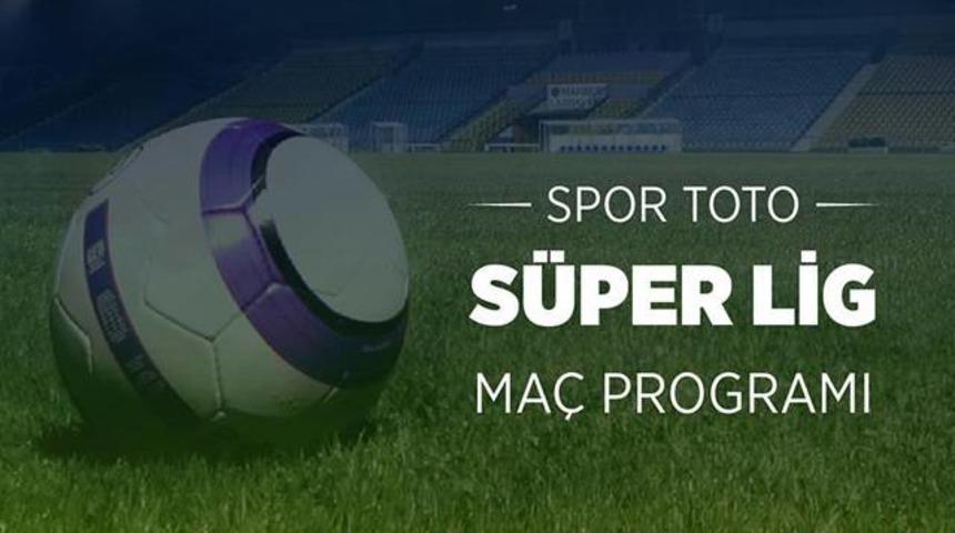 Spor Toto Süper Ligde 5 haftalık program açıklandı