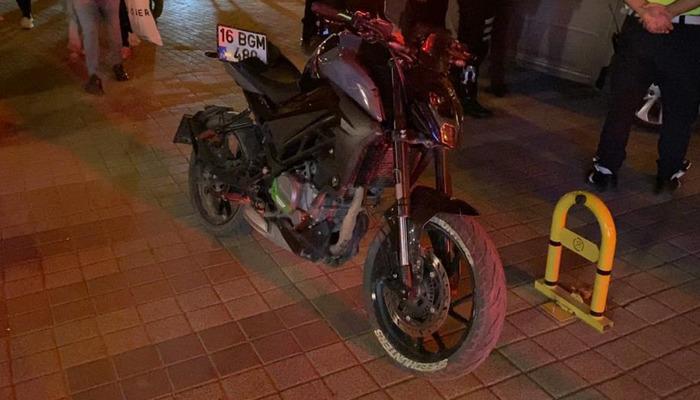 21031031-700x400 Polisi peşine takan motosikletli, kaza yapınca yakalandı