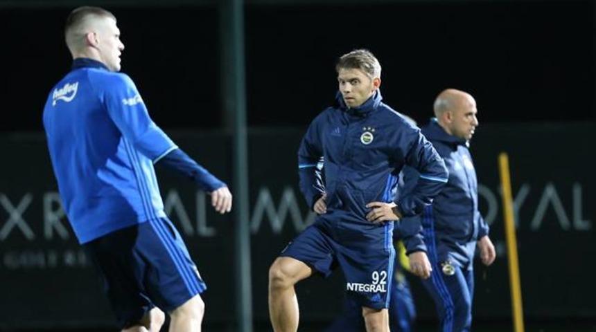 Karavayev, Fenerbahçe'deki ilk idmanına çıktı