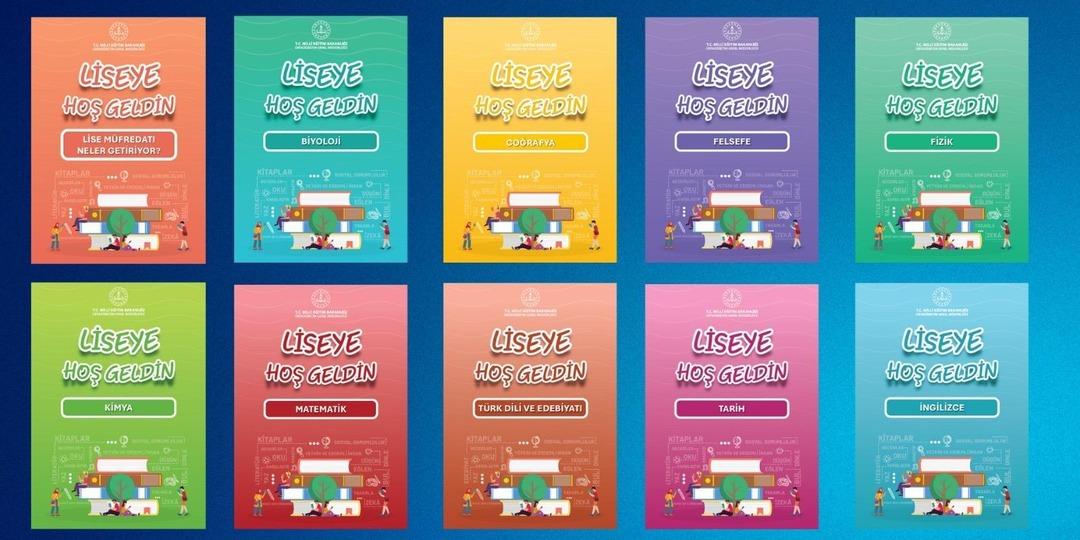 "Liseye   hoş   geldin"   kitapları,   öğrencilerin kullanımında 1
