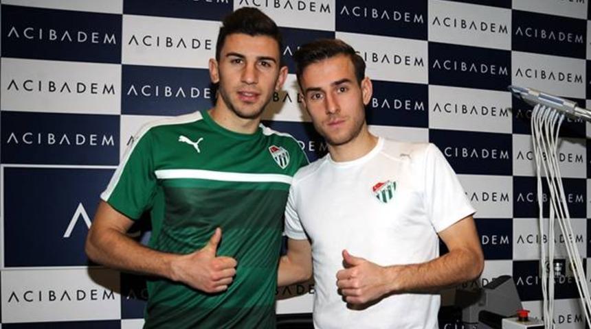 Bursaspor'da iki imza