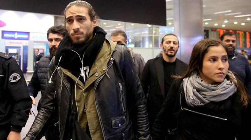 Martin Caceres, İstanbul'a geldi