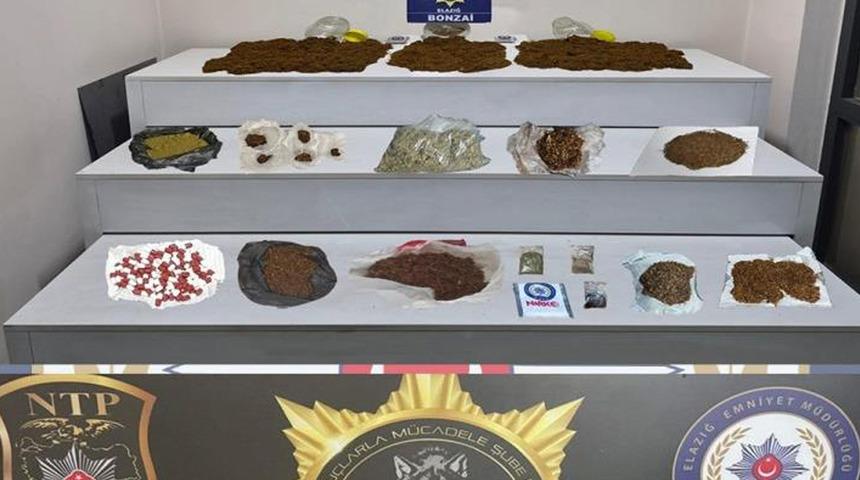 Elazığ’da uyuşturucu operasyonu: 5 şüpheli tutuklandı