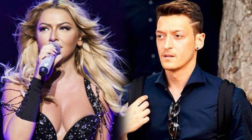 Mesut &Ouml;zil, Hadise'nin peşinde