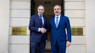 Bakan Fidan, İrlanda Başbakan Yardımcısı Harris ile görüştü