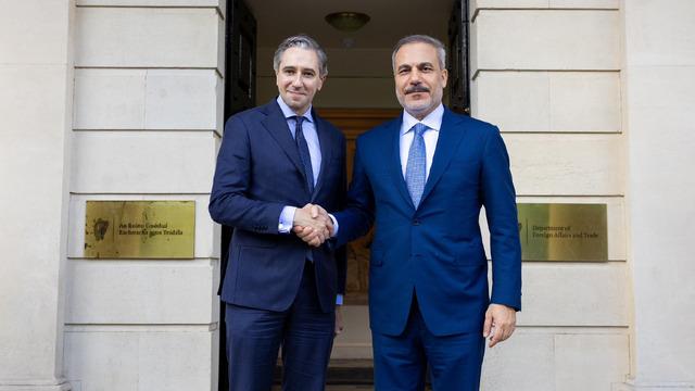 Bakan Fidan, İrlanda Başbakan Yardımcısı Harris ile görüştü