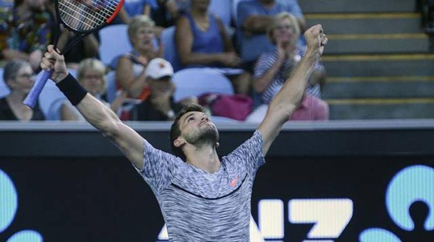 Avustralya A&ccedil;ık'ta Dimitrov yarı finalde