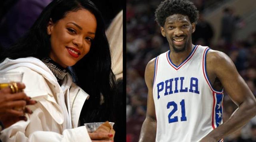 Rihanna ile &ccedil;ıkmak i&ccedil;in oy isteyen Joel Embiid'e k&ouml;t&uuml; haber
