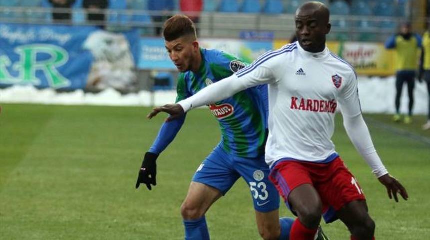 &Ccedil;aykur Rizespor 1 - 0 Kardemir Karab&uuml;kspor