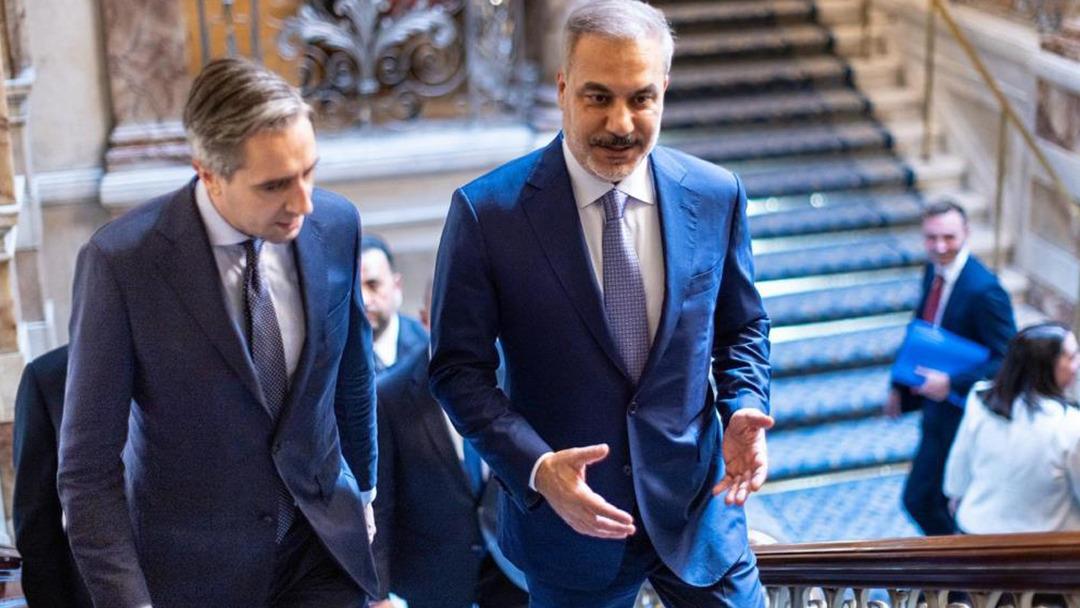 Dışişleri Bakanı Fidan, İrlanda Başbakan Yardımcısı Harris ile görüştü 1